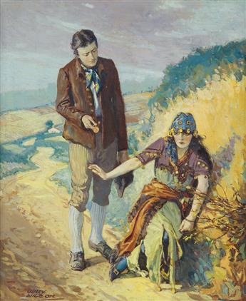 FRANCIS VAUX WILSON. The Fortune Tellers Vision.